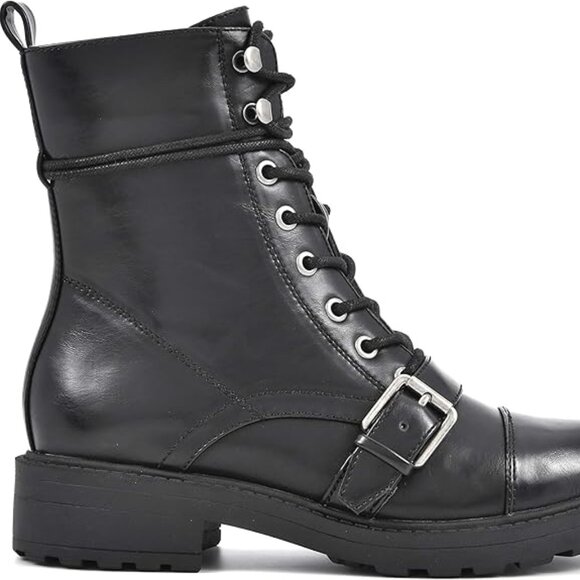 NIB - White Mountain Women's Decree Combat Boots - Picture 2 of 4